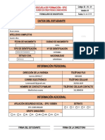 Formulario de Inscripción - CREATIVIDAD E INNOVACIÓN