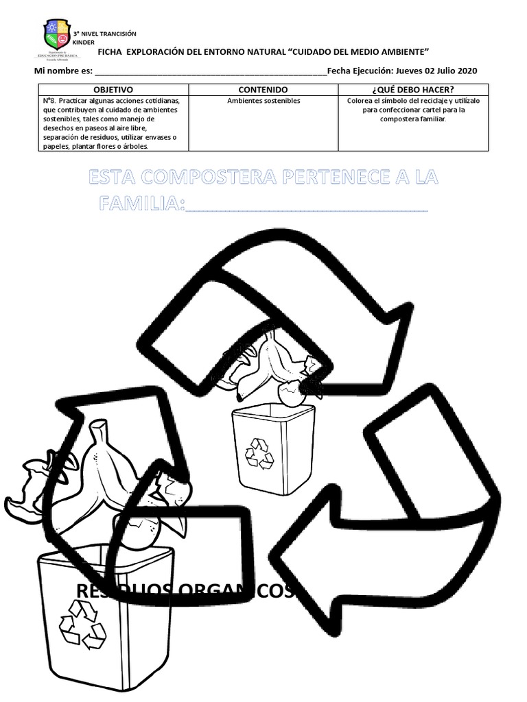 Ficha de Cuidado del Medio Ambiente | PDF