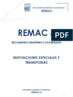REMAC No. 8 - Disposiciones Especiales y Transitorias - 0 PDF