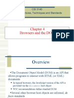 Browsers and The DOM: CSI 3140 WWW Structures, Techniques and Standards