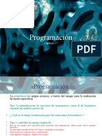 Administración de Operaciones 17 Programación