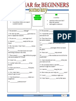 Grammar For Beginners - Some-Any