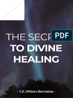 The Secret To Divine Healing (Preview Chapter 1)