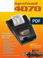 Compuload CL4070 Printer PDF