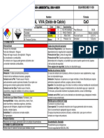 Hoja MSDS - Cal Viva