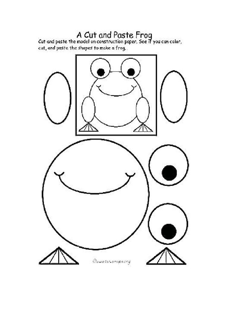 Train Color and Cut Worksheet | PDF