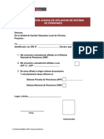 Declaracion Sistema Pensiones