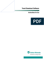 Trend Download Software: Instructions For Use