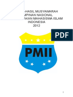 Hasil Hasil Musyawarah Pimpinan Nasional PDF