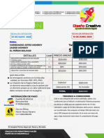 Cotizacion Diseño Creativo