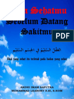 Buku Saku Jaga Sehatmu Sebelum Datang Sakitmu