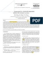 6 Flank Wear Measurement by A Threshold Independent PDF