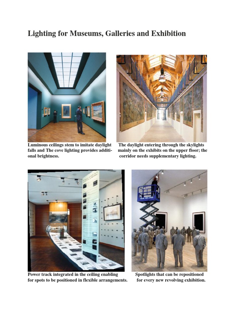 Museum Lighting PDF | PDF | Lighting | Atomic