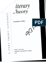 Culler What Is Theory