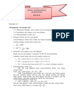 Modul Pembelajaran KLS 9 Materi Perpangkatan Dan Bentuk Akar