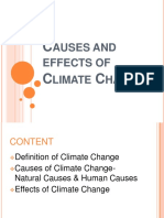 Climate Change & Causes PDF