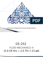Fluid Mechanics Course Overview