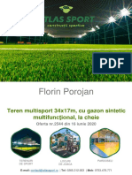 Teren Multisport 34x17m Cu Gazon Sintetic Multifunctional, La Cheie - Flaviu Porojan PDF