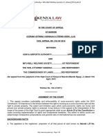 Mitubell Case On Eviction PDF
