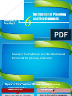 Instructional Planning Principles Compared