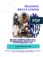 TR Rating Forming Part of A Navigational Watch NC II (II-4)