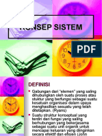 Konsep Sistem