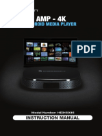 HE315035 4K Android Media Player Manual PDF