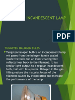 Types in Incandescent Lamp