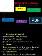 Características y Disciplinas de La Filosofía