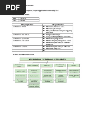 Laporan Penyelenggaraan Makmal Rangkaian Pdf