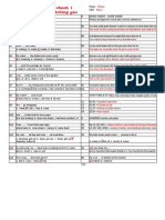 Do Not Cheat, I Am Watching You: (Please Write in The Formal Order, Using The Minutes, To and Past Formula)