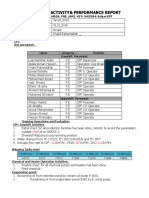 Dayshift Activities (01-Jan.2018)