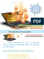 Control Statements PDF