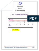 GR 5 - MATHEMATICS - Student Note 1 - Length and Distance