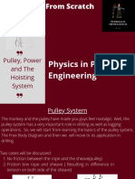 Physics in Petroleum Engineering: Pulley, Power and The Hoisting System