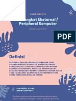 Perangkat Eksternal - Peripheral Komputer