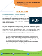 Our Services: Constituency-Centric Political Strategies