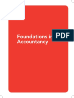 Foundations in Accountancy