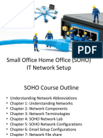 Small Office Home Office (SOHO) IT Network Setup