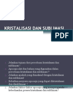 Soal Kristalisasi Dan Sublimasi