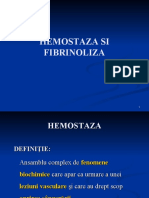 1.HEMOSTAZA SI FIBRINOLIZA modificata (28.10.2019)