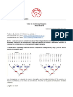 Taller de Cladística y Filogenia