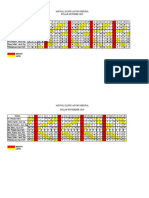 Jadwal Dinas