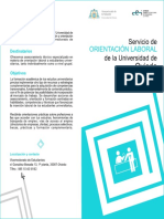 Servicio de Orientación Laboral (Directorio y Horarios) 2016 PDF