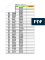 DS100E Release 3 2011 Codes: VCI Number PPC Hardware Key PPC Max Key PPC Diesel Max Key