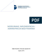 979191.modeliranje Implementacija I Administracija Baza Podataka PDF