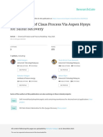 A Simulation of Claus Process Via Aspen Hysys For Sulfur Recovery