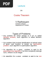 Cooks Theorem: V.Radhesyam