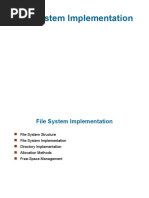 File System Implementation