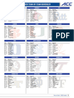 2020 Team by Team Football Schedule 2